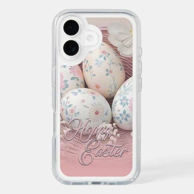 Gentle Easter Joy with Floral Motif Speck iPhone Case (Front)