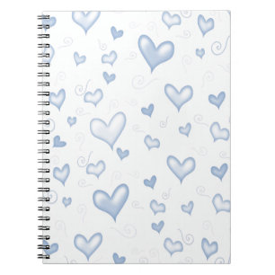 Gentle Elegant Hearts Notebook