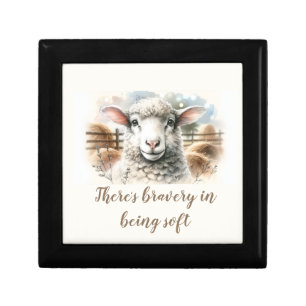 Gentle Ewe: Soft Wool Sheep Gift Box