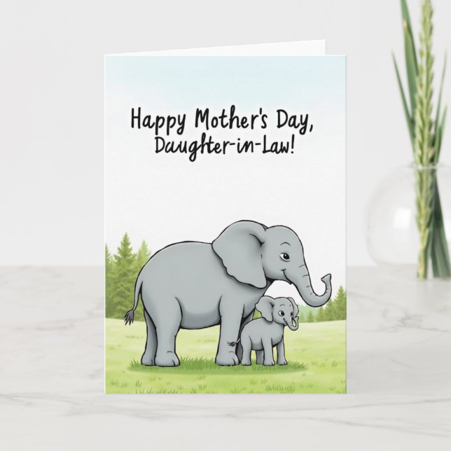 Gentle Family Moment Day Card (Front)