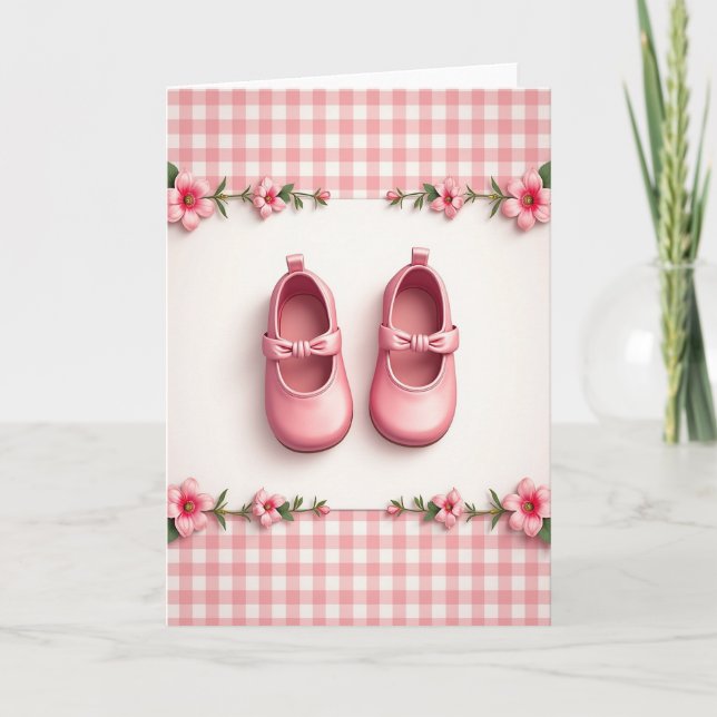 Gentle Fathers Day Baby Card (Front)