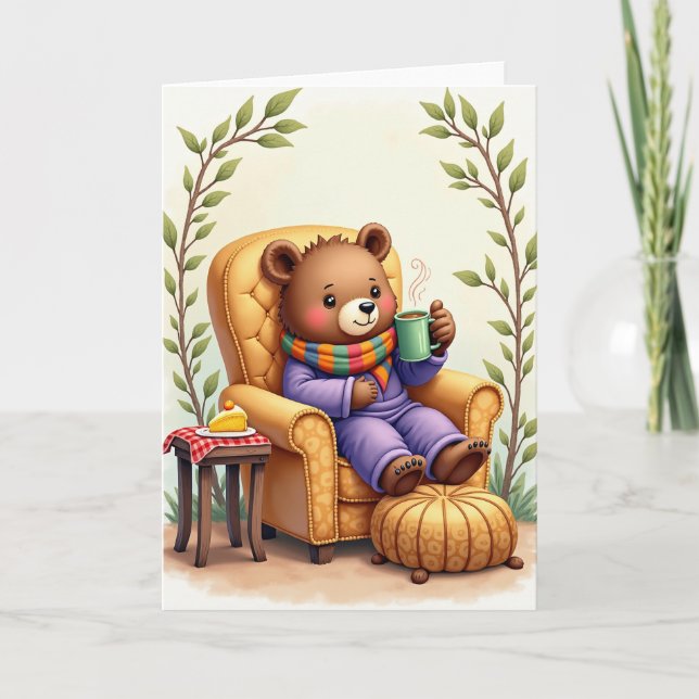 Gentle Fathers Day Bliss Card (Front)