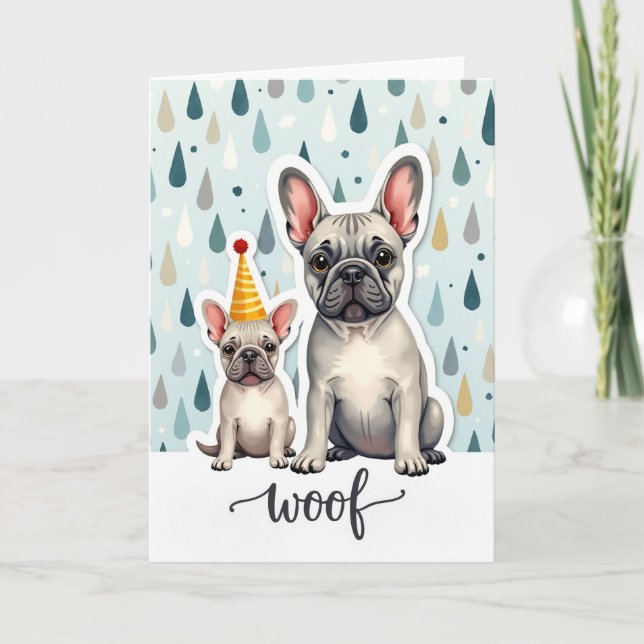 Gentle Fathers Day Pup Card (Front)