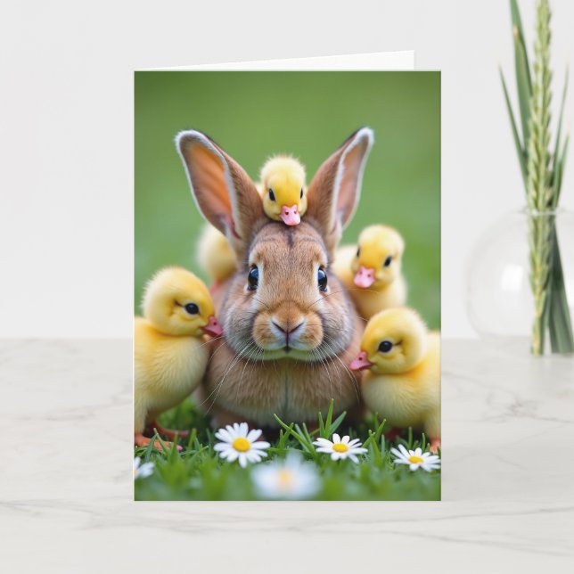 Gentle Friends Springtime Card (Front)