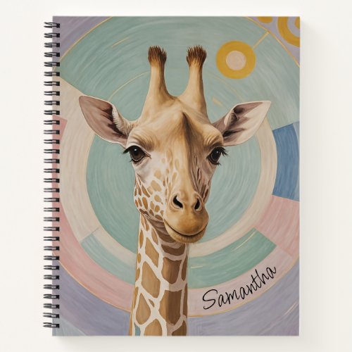 Gentle Giant Pastel Giraffe Notebook