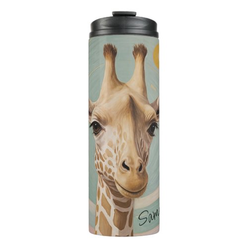 Gentle Giant Pastel Giraffe Thermal Tumbler