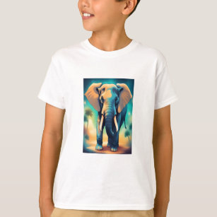 Gentle Giants: Elephant-Inspired T-Shirt Artistry