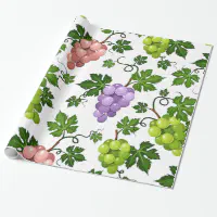 Solid color plain lime grape green wrapping paper, Zazzle