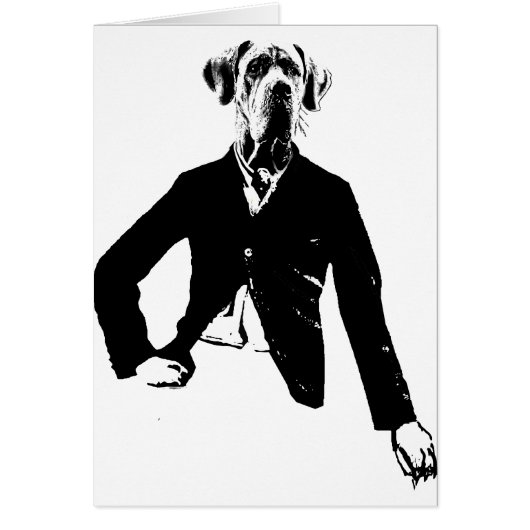 Gentle Great Dane Cards (Front)