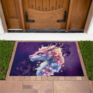 Gentle Guardian Dragon. Doormat