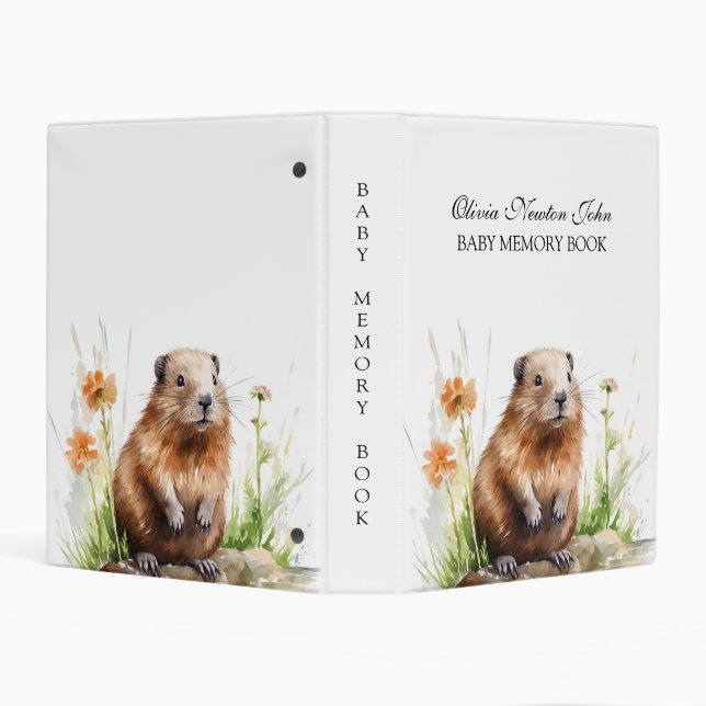 Gentle Guardian of the Meadow Mini Binder (Background)