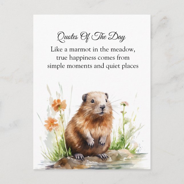 Gentle Guardian of the Meadow Postcard (Front)