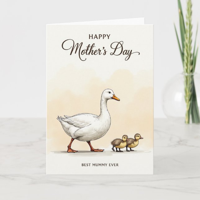 Gentle Guidance Mothers Day Card (Front)