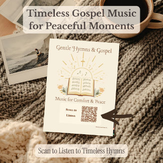 Gentle Hymns & Gospel Music | Comforting Christian Plaque