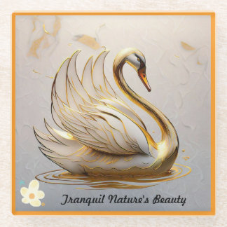 "Gentle Lapping Waters" Glass Coaster