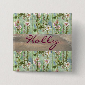 Gentle Mallow Elegant Button