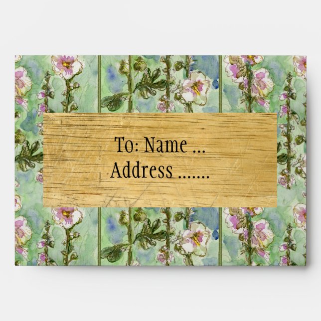 Gentle Mallow Envelope (Front)