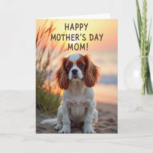 Gentle Mother Day Animal Scene Card (Front)