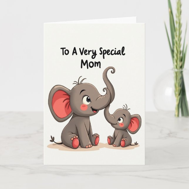 Gentle Mother Love Art Card (Front)