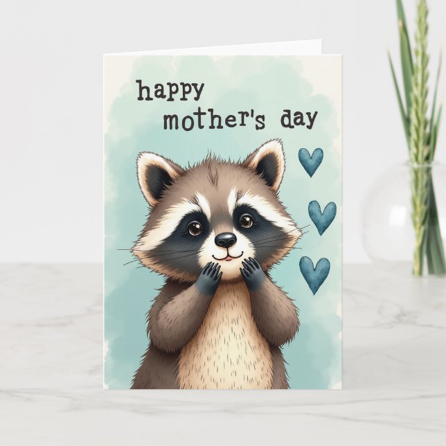 Gentle Mothers Day Animal Card (Front)