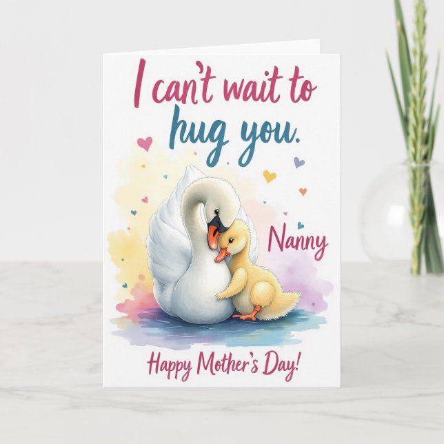 Gentle Mothers Day Birds Card (Front)