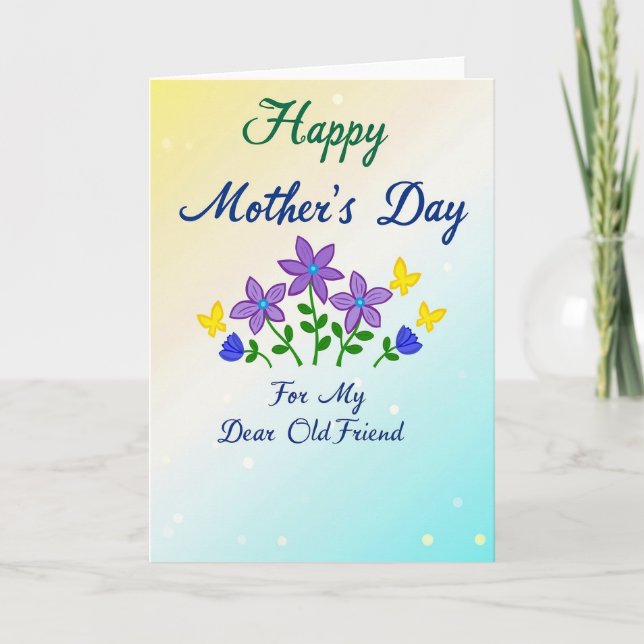 Gentle Mothers Day Friend Card (Front)