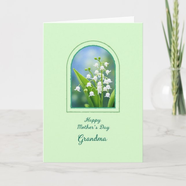 Gentle Mothers Day Grandma Card (Front)