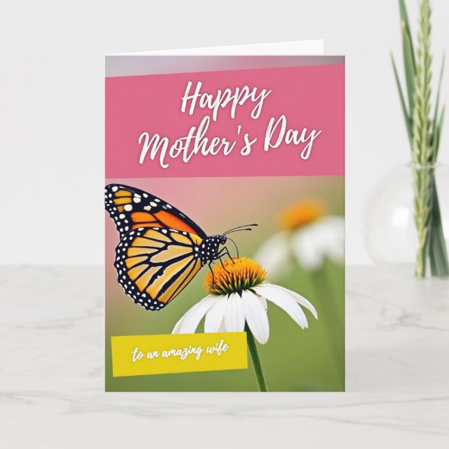 Gentle Mothers Day Insect Card (Front)