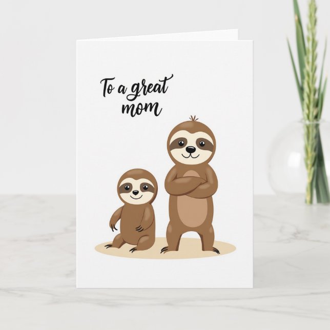 Gentle Mothers Day Moment Card (Front)