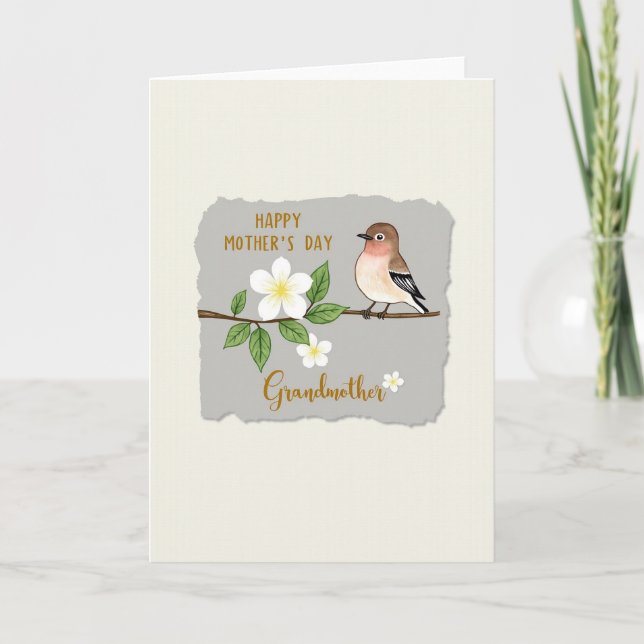 Gentle Mothers Day Nature Scene Card (Front)