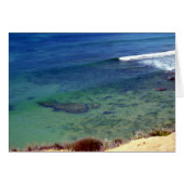 Gentle Ocean Waves Cards (Front Horizontal)