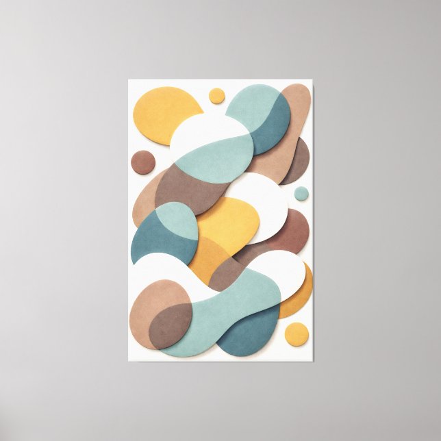 Gentle Overlap Canvas Print (Front)
