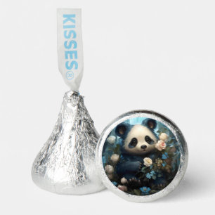 Gentle Panda Bear Among Jungle Roses Hershey®'s Kisses®