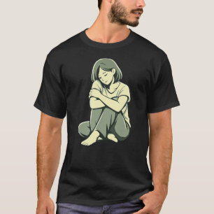 Gentle Pause – Quiet Emotional Healing T-Shirt