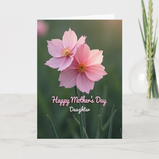 Gentle Petals Mothers Day Card (Front)