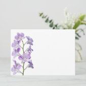 Gentle purple flowers (Standing Front)