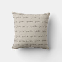 Gentle Repeated Word Pattern Cozy, Calm & Soft 