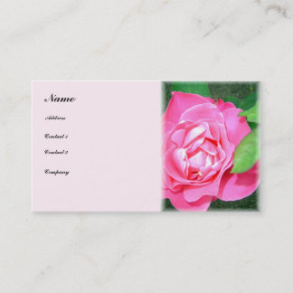 Gentle Rose - business card