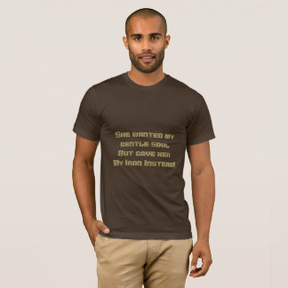 Gentle Soul, Iron Will Industrial Bold Graphic Tee