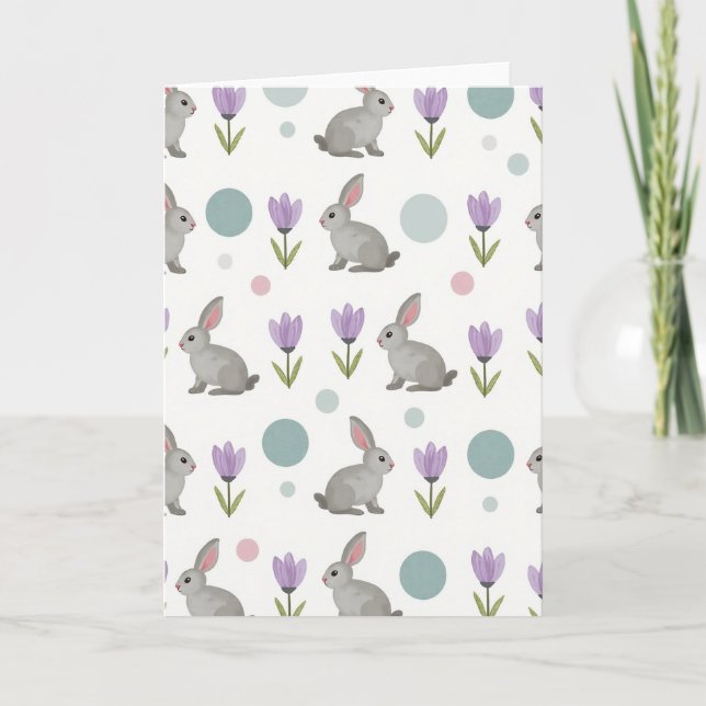 Gentle Spring Creature Pattern Card (Front)