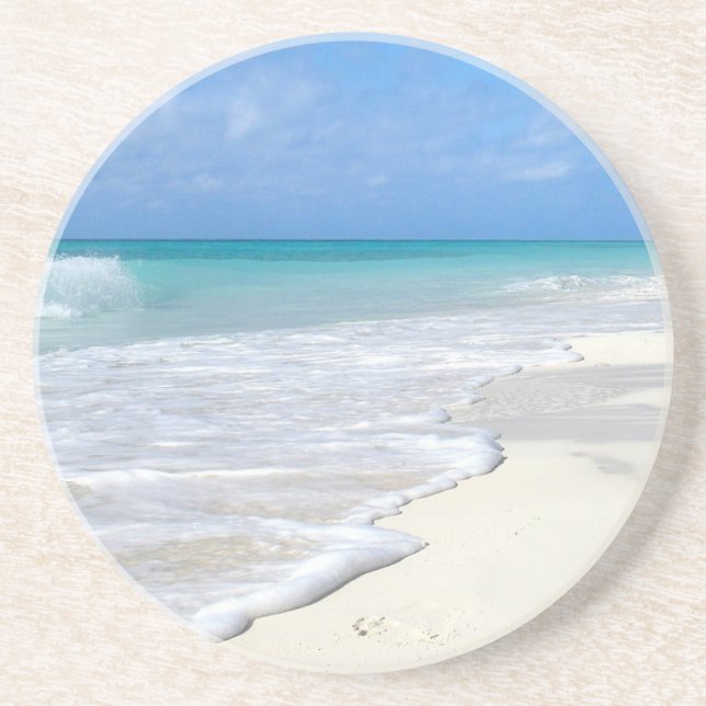 Gentle Surf Drink Coaster (Front)