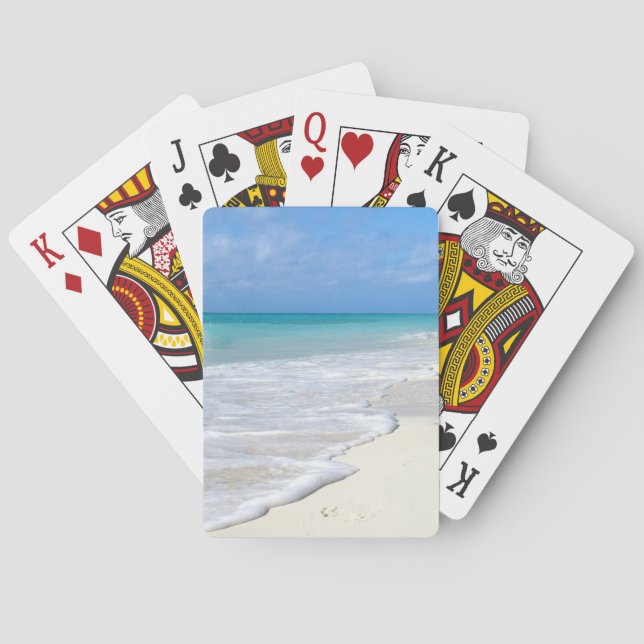 Gentle Surf Poker Cards (Back)
