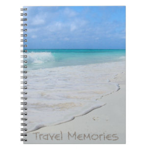 Gentle Surf Travel Memories Notebook
