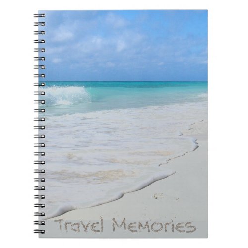 Gentle Surf Travel Memories Notebook
