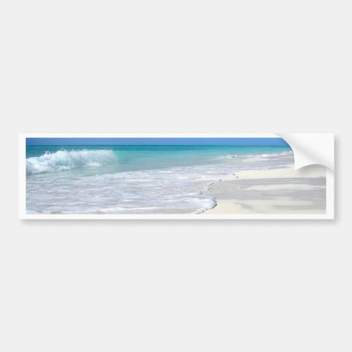 Gentle Surf White Sands Bumper Sticker