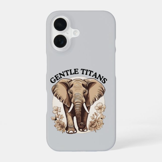 Gentle Titans iPhone Case (Back)