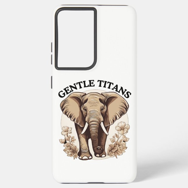 Gentle Titans Samsung Galaxy Case (Back)