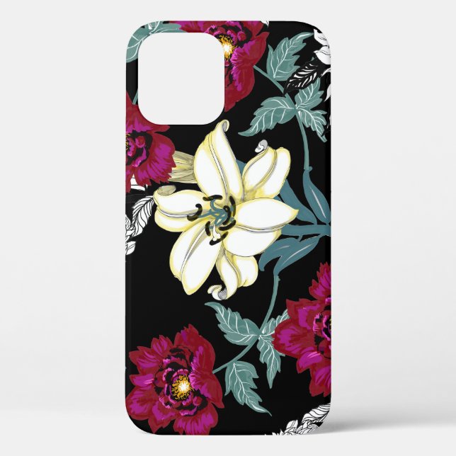 Gentle Tropical: Summer Mood Watercolor Case-Mate iPhone Case (Back)
