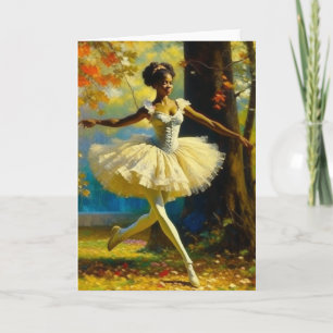 Gentle Whispers Ballerina Card