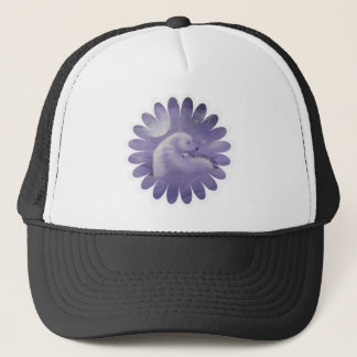 Gentle Winter Polar Bears Trucker Hat